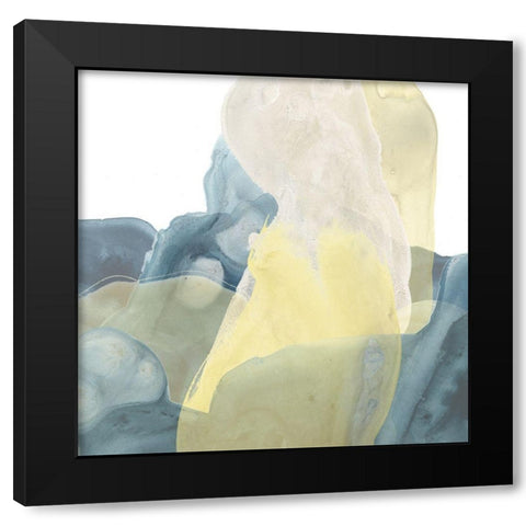 Mystique IX Black Modern Wood Framed Art Print with Double Matting by Vess, June Erica