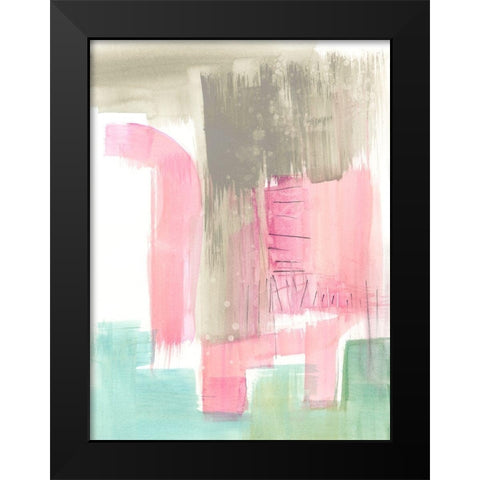 Whimsy and Watercolor I Black Modern Wood Framed Art Print by Goldberger, Jennifer
