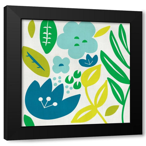 Ollie I Black Modern Wood Framed Art Print with Double Matting by Zarris, Chariklia