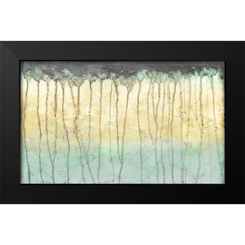 Treeline Light I Black Modern Wood Framed Art Print by Goldberger, Jennifer