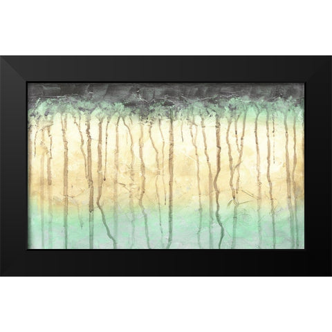 Treeline Light II Black Modern Wood Framed Art Print by Goldberger, Jennifer