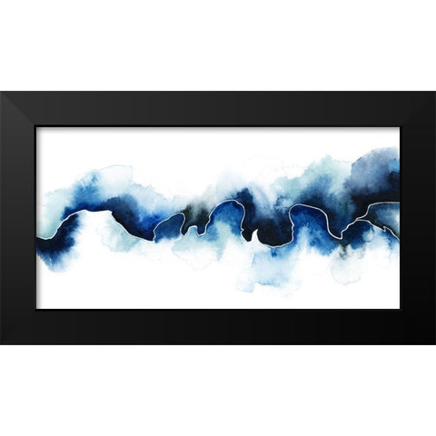 Glacial Break I Black Modern Wood Framed Art Print by Popp, Grace