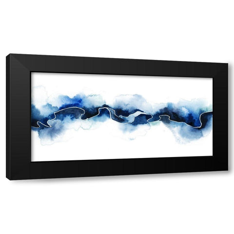 Glacial Break II Black Modern Wood Framed Art Print with Double Matting by Popp, Grace