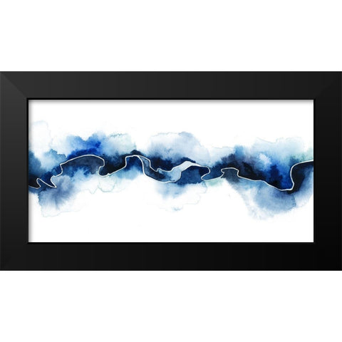 Glacial Break II Black Modern Wood Framed Art Print by Popp, Grace