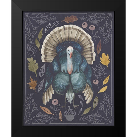 Rainbow Harvest II Black Modern Wood Framed Art Print by Popp, Grace