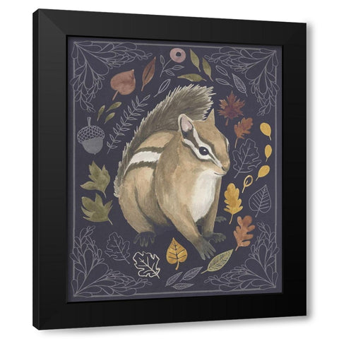 Rainbow Harvest III Black Modern Wood Framed Art Print with Double Matting by Popp, Grace