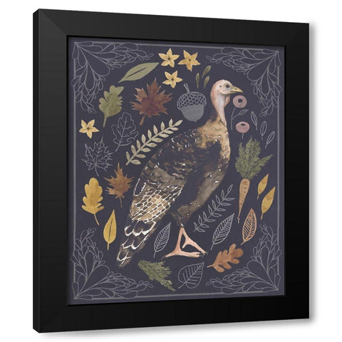 Rainbow Harvest IV Black Modern Wood Framed Art Print with Double Matting by Popp, Grace