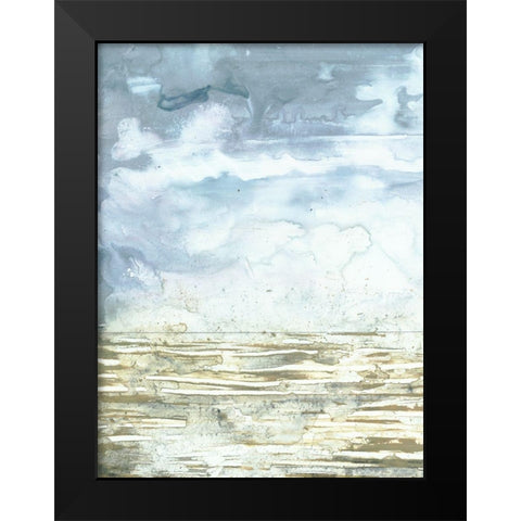 Swell I Black Modern Wood Framed Art Print by Borges, Victoria