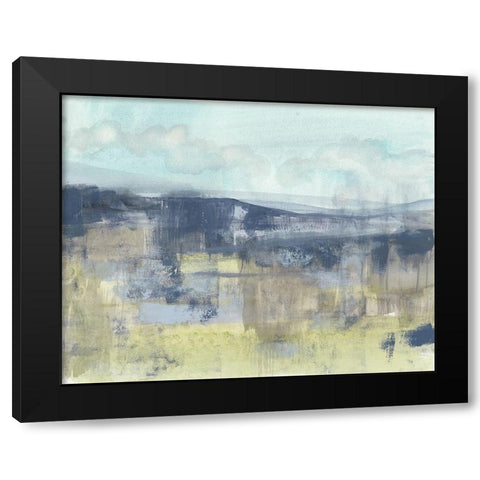 Blueberry Hills II Black Modern Wood Framed Art Print with Double Matting by Goldberger, Jennifer