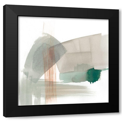 Earthy Gestures IV Black Modern Wood Framed Art Print with Double Matting by Goldberger, Jennifer
