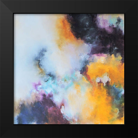 La Puerta del Cielo I Black Modern Wood Framed Art Print by Herrera, Leticia