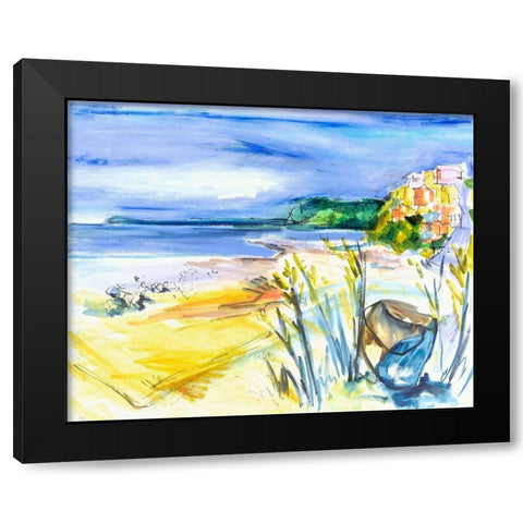 Bright Marsh II Black Modern Wood Framed Art Print with Double Matting by Ferrell, Erin McGee