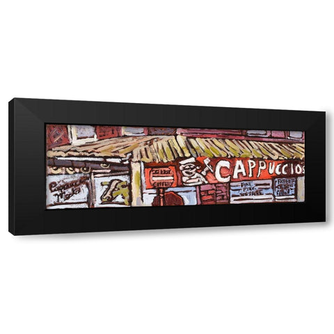 Urban Wires IV Black Modern Wood Framed Art Print by Ferrell, Erin McGee
