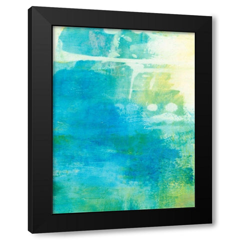 Lacuna I Black Modern Wood Framed Art Print by Jachimiec, Sue