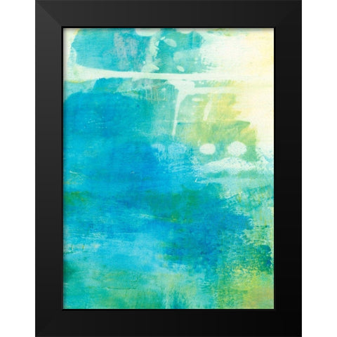 Lacuna I Black Modern Wood Framed Art Print by Jachimiec, Sue