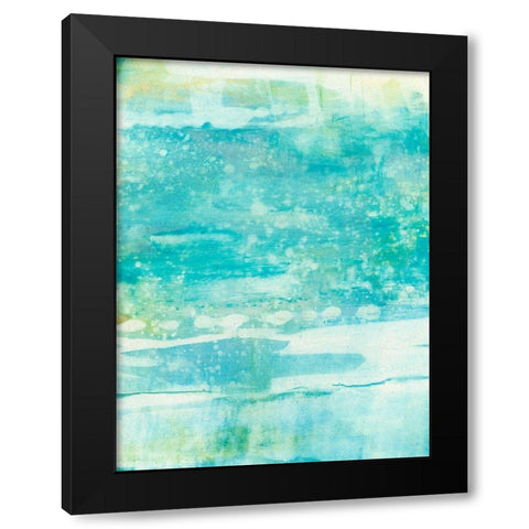 Lacuna III Black Modern Wood Framed Art Print by Jachimiec, Sue