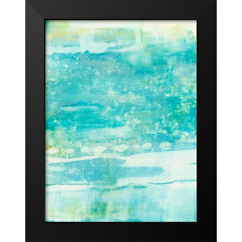 Lacuna III Black Modern Wood Framed Art Print by Jachimiec, Sue
