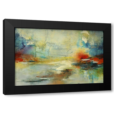 Invierno Black Modern Wood Framed Art Print by Villarreal, Gabriela