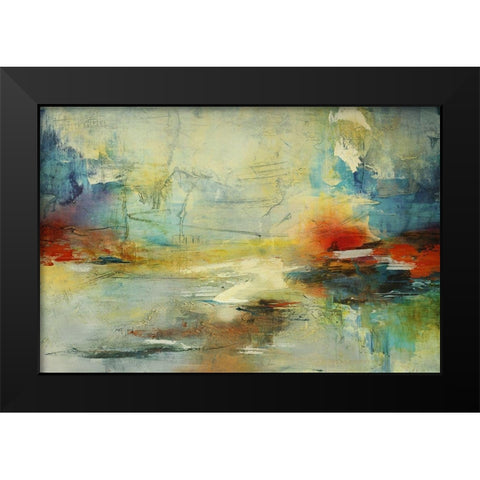 Invierno Black Modern Wood Framed Art Print by Villarreal, Gabriela