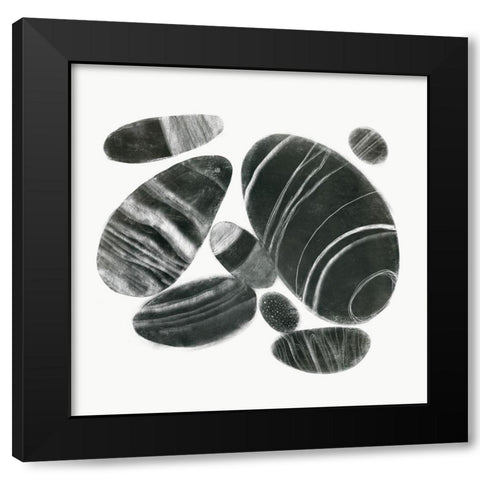 Mineralize IV Black Modern Wood Framed Art Print by Borges, Victoria