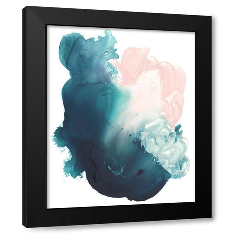 Plunge I Black Modern Wood Framed Art Print with Double Matting by Parker, Jennifer Paxton