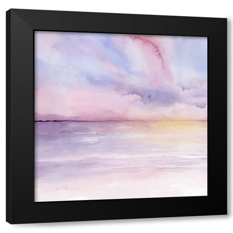 Pale Sunset I Black Modern Wood Framed Art Print by Popp, Grace