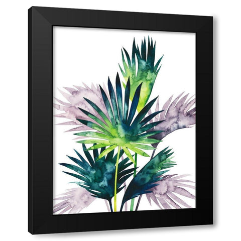 Twilight Palms III Black Modern Wood Framed Art Print by Popp, Grace