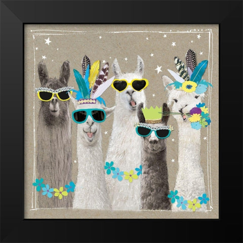 Fancy Pants Farm V Black Modern Wood Framed Art Print by Gower, Hammond