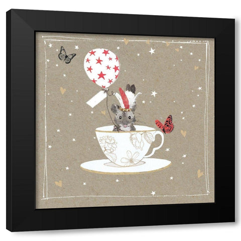 Fancy Pants Farm IX Black Modern Wood Framed Art Print by Gower, Hammond