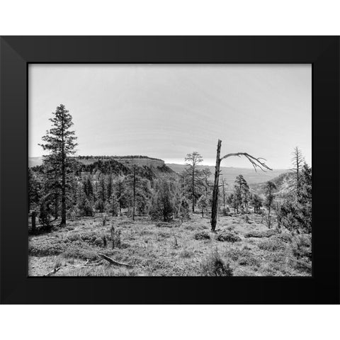 Canyon Lands V Black Modern Wood Framed Art Print by Guthrie, Jenna
