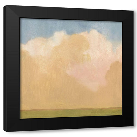 Evening Plane I Black Modern Wood Framed Art Print with Double Matting by Scarvey, Emma