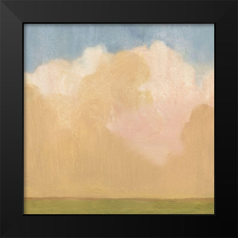 Evening Plane I Black Modern Wood Framed Art Print by Scarvey, Emma