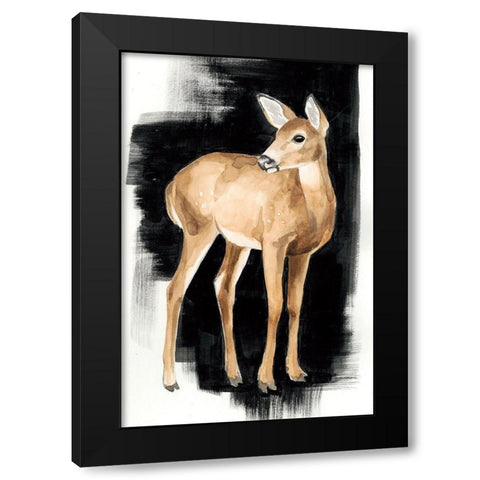 Custom Nocturnal II Black Modern Wood Framed Art Print by Popp, Grace