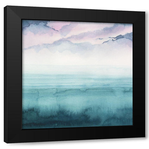 Dusk on the Bay II Black Modern Wood Framed Art Print by Popp, Grace