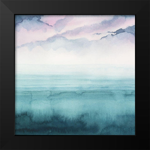 Dusk on the Bay II Black Modern Wood Framed Art Print by Popp, Grace