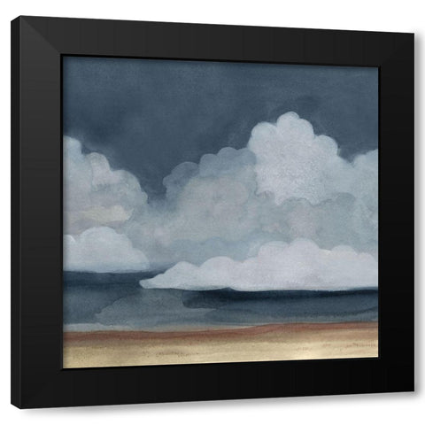 Cloud Landscape IV Black Modern Wood Framed Art Print with Double Matting by Scarvey, Emma