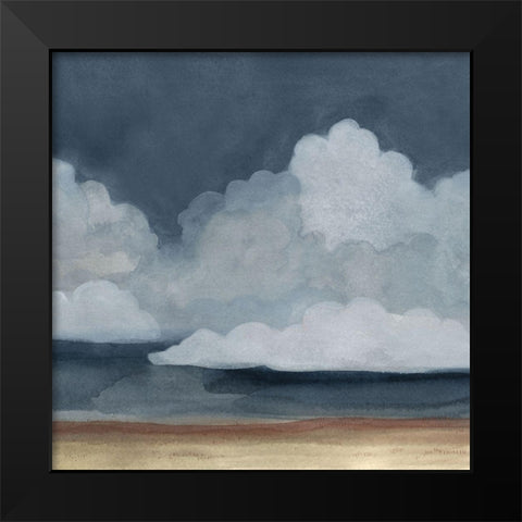 Cloud Landscape IV Black Modern Wood Framed Art Print by Scarvey, Emma