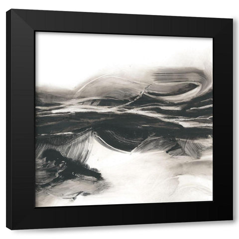 Static Charge I Black Modern Wood Framed Art Print by Harper, Ethan