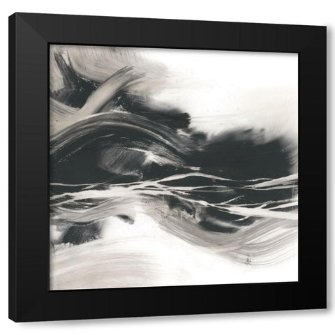 Static Charge II Black Modern Wood Framed Art Print by Harper, Ethan