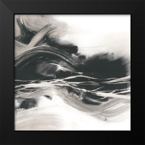 Static Charge II Black Modern Wood Framed Art Print by Harper, Ethan