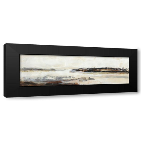 Joyful Horizon II Black Modern Wood Framed Art Print with Double Matting by Bramma, Lila