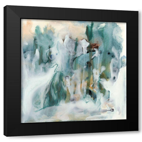 New Vision I Black Modern Wood Framed Art Print with Double Matting by Bramma, Lila