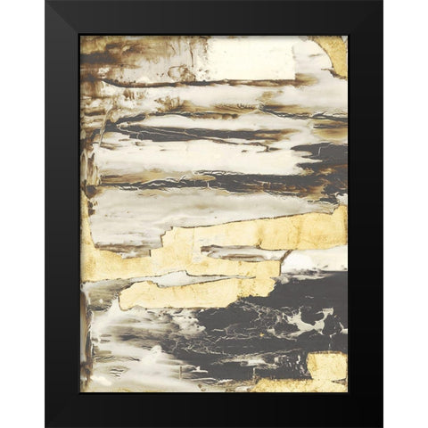 Presence of Life IV Black Modern Wood Framed Art Print by Bramma, Lila