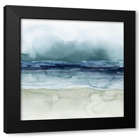 Mariners Mist II Black Modern Wood Framed Art Print with Double Matting by Popp, Grace