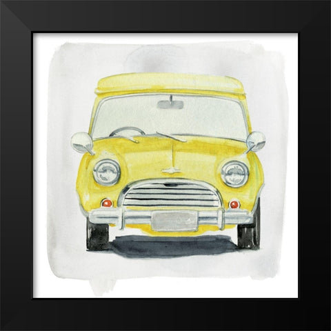 Classic Autos II Black Modern Wood Framed Art Print by Parker, Jennifer Paxton