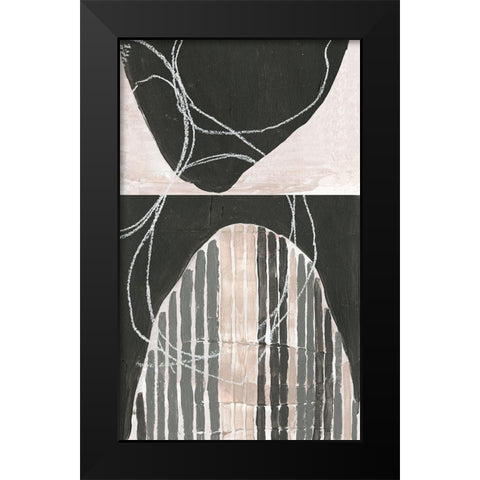 Optimism II Black Modern Wood Framed Art Print by Parker, Jennifer Paxton