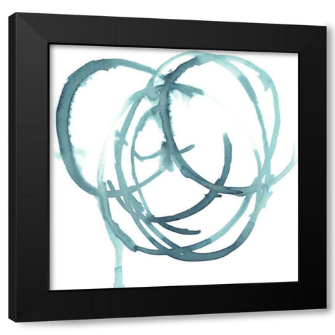 Dizzy I Black Modern Wood Framed Art Print by Parker, Jennifer Paxton