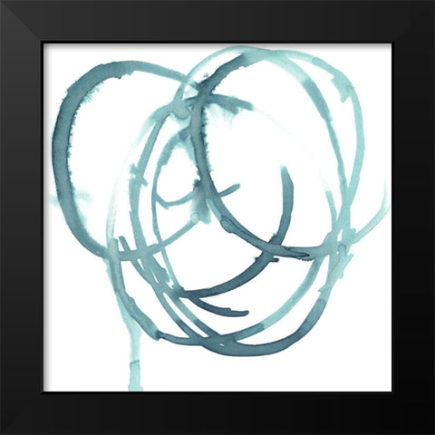 Dizzy I Black Modern Wood Framed Art Print by Parker, Jennifer Paxton