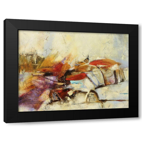 Feteen I Black Modern Wood Framed Art Print by Villarreal, Gabriela