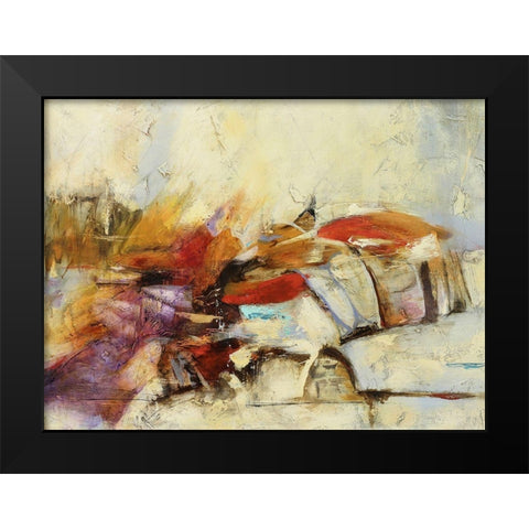 Feteen I Black Modern Wood Framed Art Print by Villarreal, Gabriela